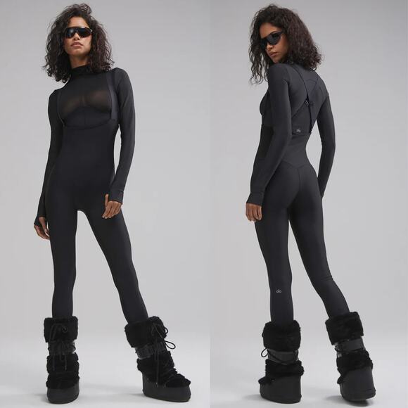 Alo | NWT Airlift Winter Warm Ski Time Bib M (8 -10) - Picture 1 of 11